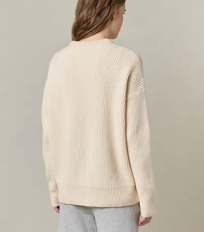 Merz B.schwanen Nature Wool Sweater In Neutral