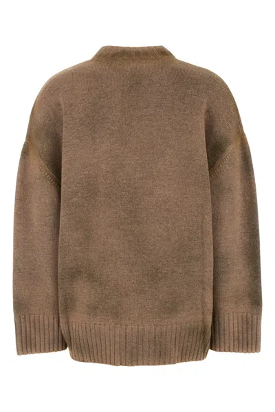 Attico Pullover Mit Logo-stickerei