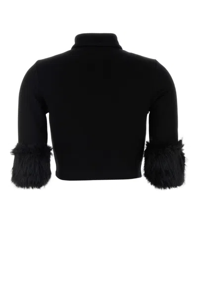 Prada Black Cotton Blend Jacket