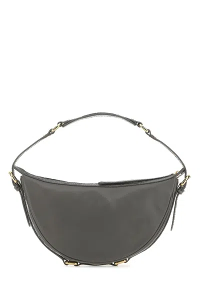 By Far Leather Shoulder Bag Featuring Crocodile Motif