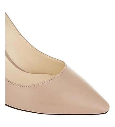 Jimmy Choo Womens  Romy 85 Leather Courts In Ballet Pink