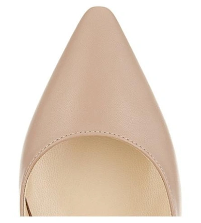 Jimmy Choo Womens  Romy 85 Leather Courts In Ballet Pink