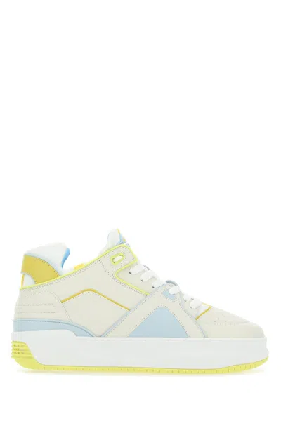Just Don Colour-block Panelled Trainers