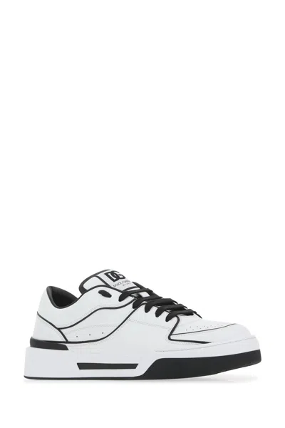 Dolce & Gabbana New Roma Leather Low-top Sneakers
