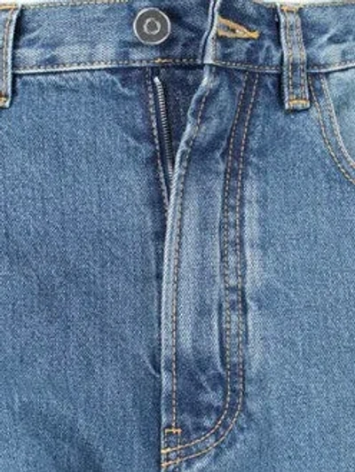 Alaïa Wide Leg Trousers Belt Loops In Blue