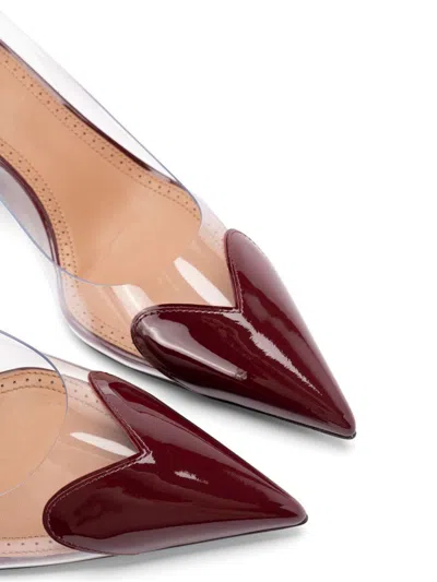 Alaïa Le Coeur 90 Slingback Pumps In Red