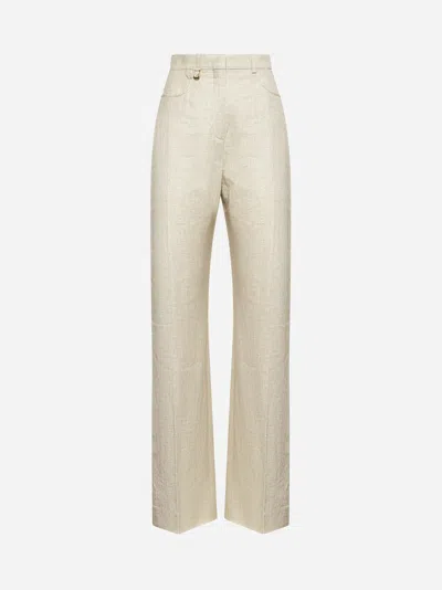 Jacquemus Women Beige The Sauge Pants