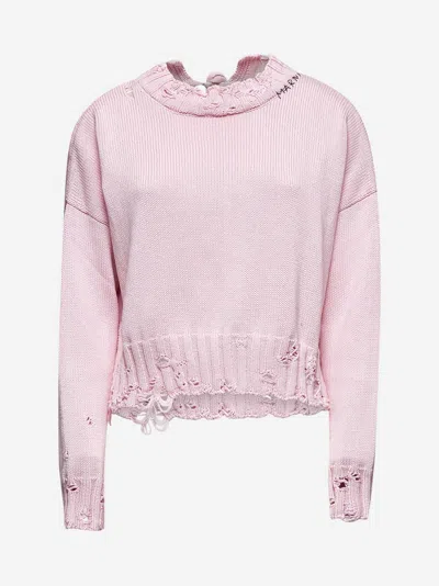 Marni Dishevelled Cotton Sweater