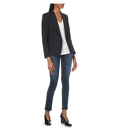 Shop Ag The Prima Skinny Mid-rise Jeans In Workroom
