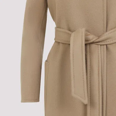 Shop Max Mara Coat In Brown