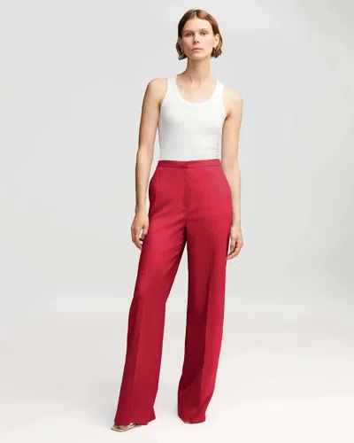 Argent Jones Trouser Carmine In Red