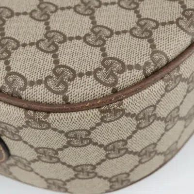 Pre-owned Gucci Ophidia Beige Canvas Shoulder Bag ()
