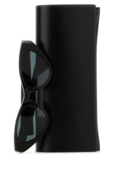 Saint Laurent Occhiali Da Sole Sl M144 In Acetato Nero Donna