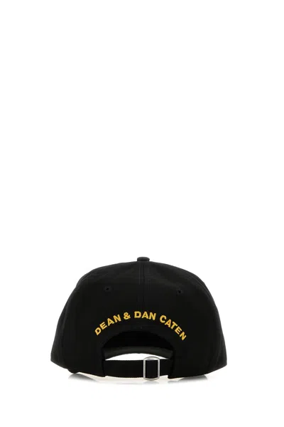 Dsquared2 Dsquared Black Cotton Baseball Cap