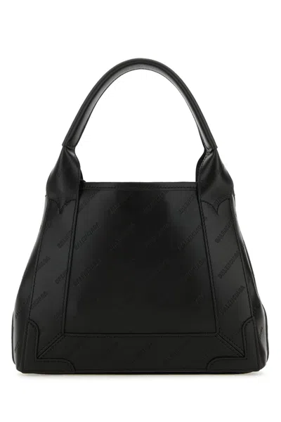 Balenciaga Structured Xs Handbag In Navy