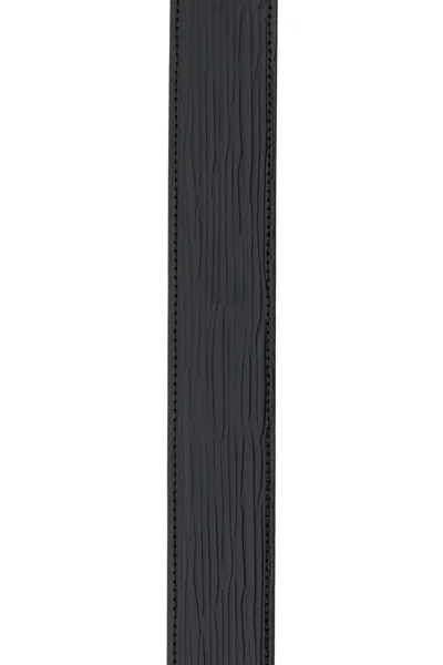 Montblanc Logo Buckled Reversible Belt