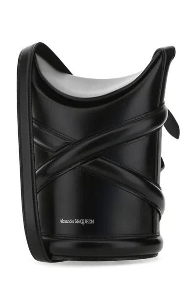 Alexander Mcqueen The Streamlined Leather Bucket Bag