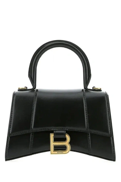 Balenciaga Borsa Hourglass Xs Da Donna In Nero
