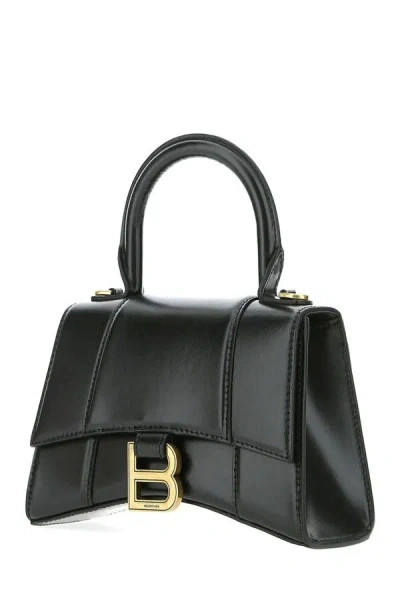 Balenciaga Borsa Hourglass Xs Da Donna In Nero