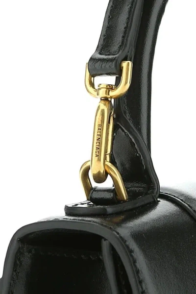 Balenciaga Borsa Hourglass Xs Da Donna In Nero