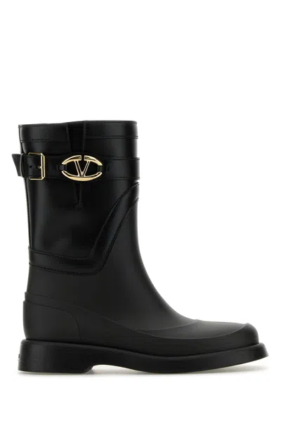Valentino Rain Boots With Vlogo, The Bold Edition
