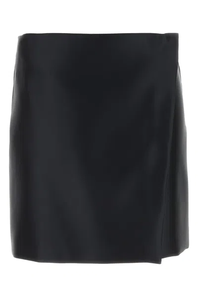 Philosophy Di Lorenzo Serafini Duchesse Satin Mini Skirt