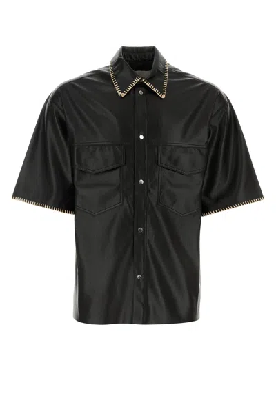 Nanushka Synthetic Leather Shirt Mance