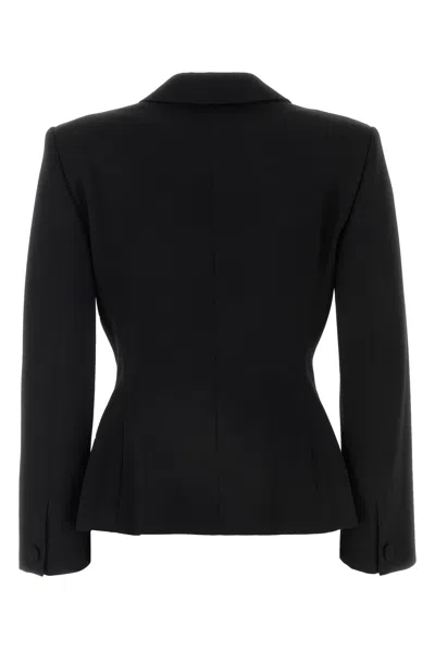 Givenchy Elegant Wool Blazer With Signature 4g Emblem