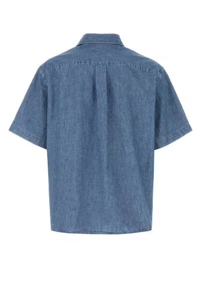 Valentino Garavani Oversized Denim Shirt With Button Closure