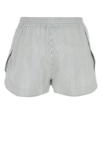 Stella Mccartney Stella Mc Cartney 'striped Silk Shorts In A