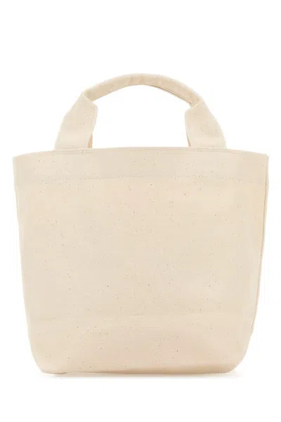 Marimekko Borsa Shopping In Tela Sabbia Melangè Donna