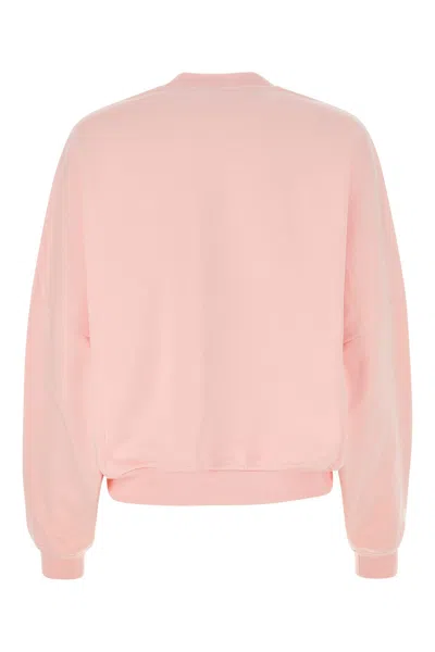 Marni Ribbed Logo Knit Crewneck With Dropped Shoulders