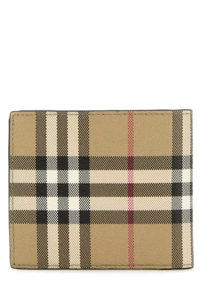 Burberry Printed Canvas Wallet