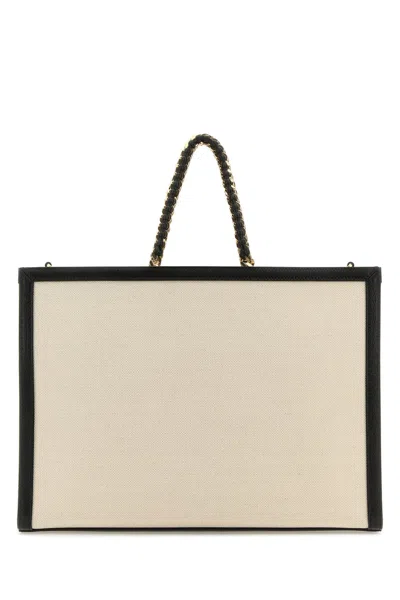 Givenchy Two-tone Canvas And Leather Medium G-tote Handbag
