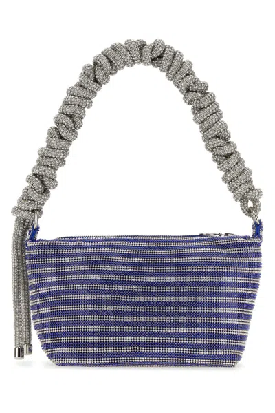 Kara Two-tone Rhinestones Handbag
