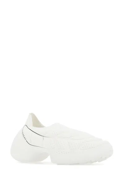 Givenchy White Fabric Tk-360 Slip On Sneakers