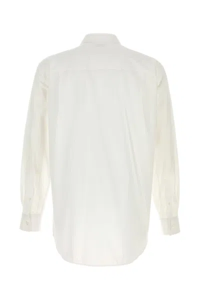 Alexander Mcqueen Classic Tailored Poplin Shirt For Men