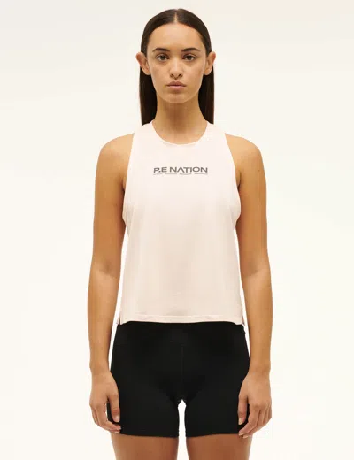 P.e Nation Aero Tank In Pink