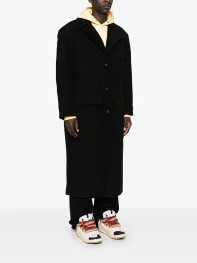 Bluemarble Single-breasted Coat In Black