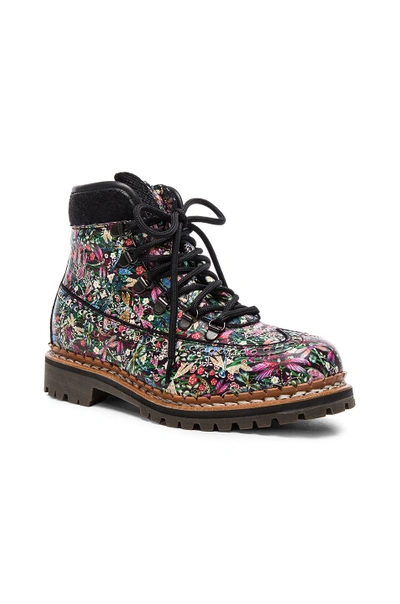 Shop Tabitha Simmons Leather Bexley Boots In Dragonfly Multi