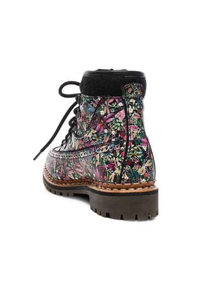 Shop Tabitha Simmons Leather Bexley Boots In Dragonfly Multi
