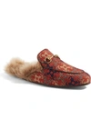 GUCCI 'Princetown' Genuine Lamb Fur Lined Loafer (Men)