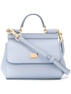 DOLCE & GABBANA mini 'Sicily' tote,CALFLEATHER100%