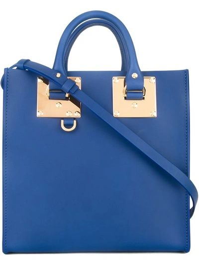 Sophie Hulme Small albion Square Tote In Klein Blue ModeSens