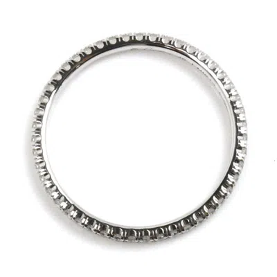 Pre-owned Cartier White Gold White Gold (18k) Band Ring ()