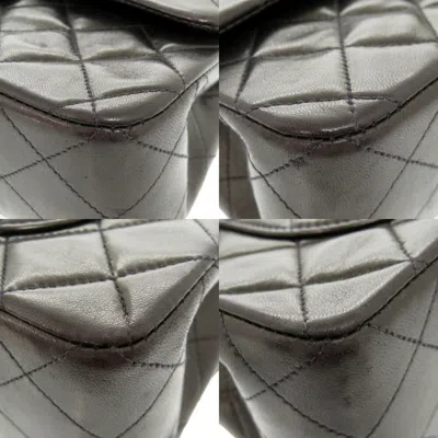 Pre-owned Chanel Black Leather Shoulder Bag ()