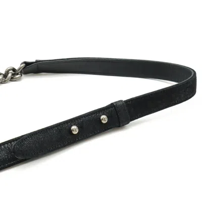Pre-owned Chanel Black Suede Leather Shoulder Bag ()
