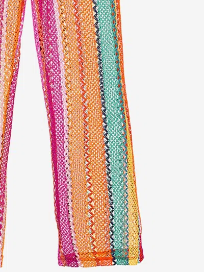 Shop Nessi Byrd Girls Liuva Trousers In Multicoloured