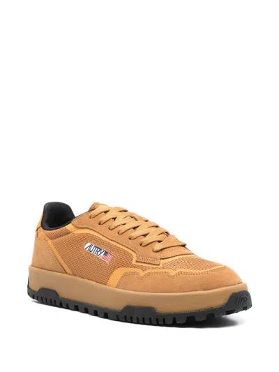 Autry Wildpace Nubuck And Rubber-trimmed Suede And Mesh Sneakers