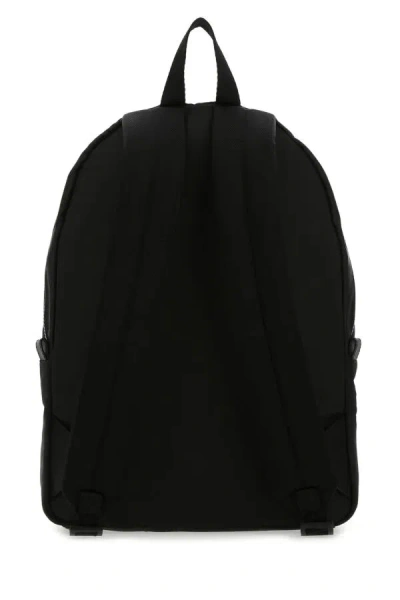 Alexander Mcqueen Black Graffiti Metropolitan Printed Backpack